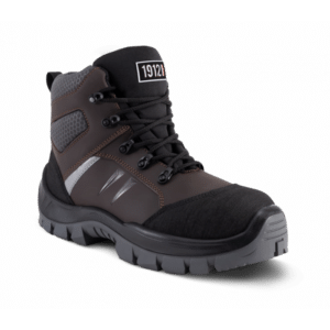 Chaussures de sécurité montantes S3 Hot cumin Gaston Mille vue de coté marron