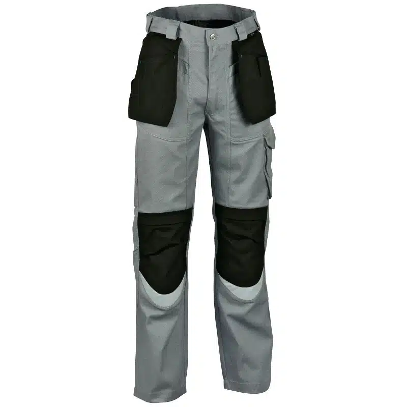 Pantalon de travail Bricklayer gris / noir Cofra