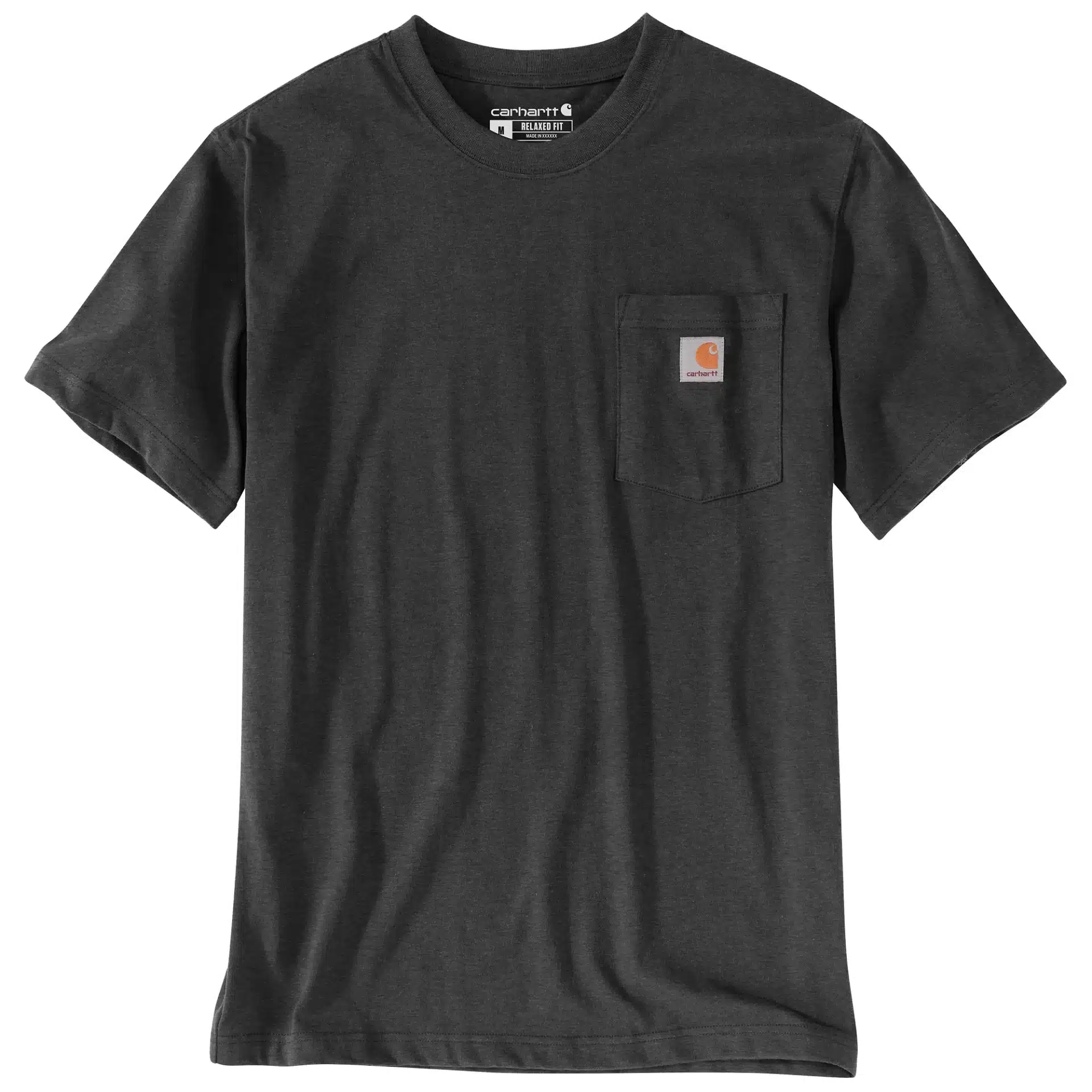 T-shirt de travail manches courtes poche Carhartt gris foncé chiné