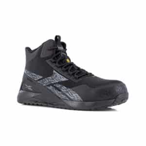 Baskets de sécurité montantes NANO X1 S3S Reebok vue cote droit trois quarts