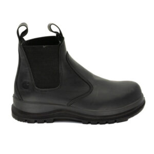 Chaussures de sécurité hautes avec élastique S3 Carhartt vue de cote droit noir