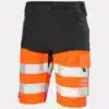 ORANGE FLUO / ÉBÈNE