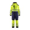 BLEU MARINE / JAUNE FLUO