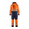 BLEU MARINE / ORANGE FLUO