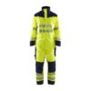 BLEU MARINE / JAUNE FLUO