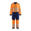 BLEU MARINE / ORANGE FLUO