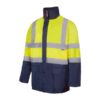 BLEU MARINE / JAUNE FLUO