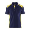BLEU MARINE / JAUNE FLUO