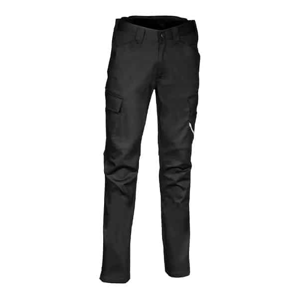 Pantalon de travail Vidago vue de face noir
