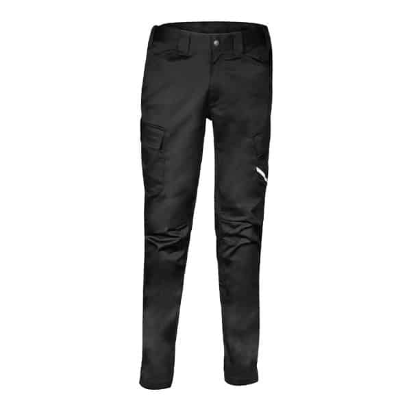 Pantalon de travail élastique Busot Cofra vue de face noir