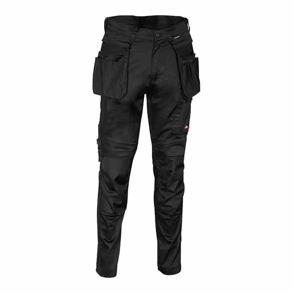 Pantalon de travail stretch Pakatti Cofra noir vue de face