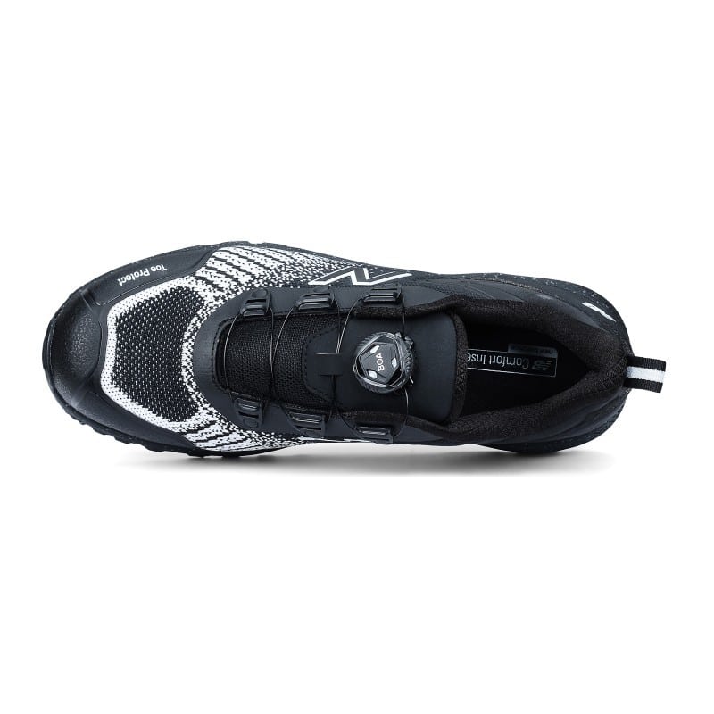 Chaussures sécurité Speedware BOA New Balance noir vue de dessus