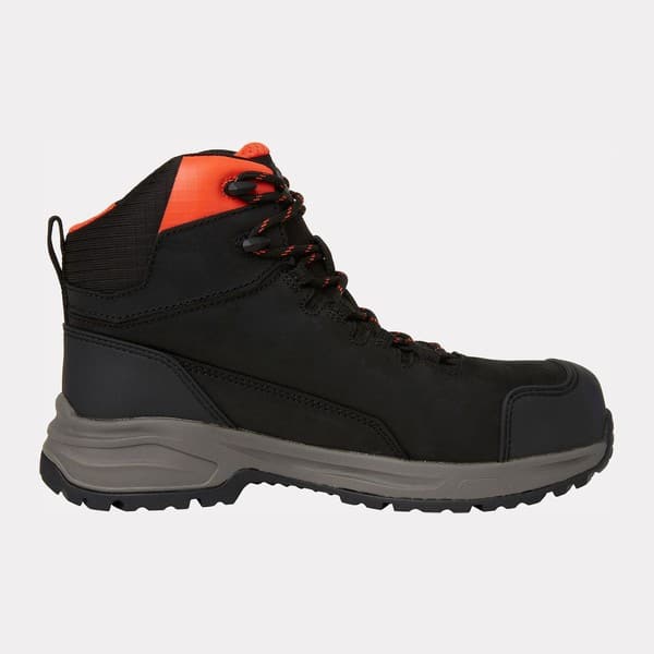Bottes de sécurité mi-montantes Manchester LTR S7S HT Helly Hansen Vue de côté Noir
