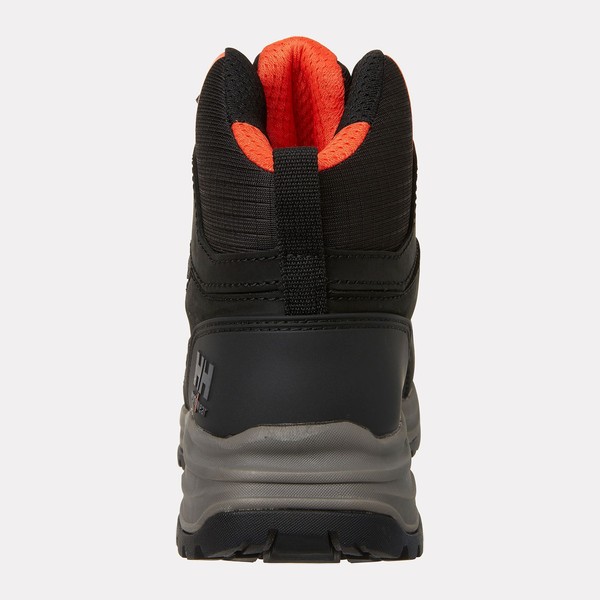 Bottes de sécurité mi-montantes Manchester LTR S7S HT Helly Hansen Vue de dos Noir