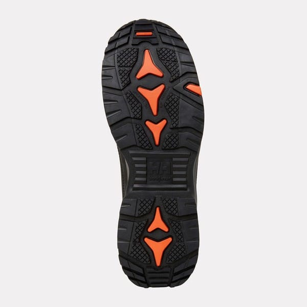 Bottes de sécurité mi-montantes Manchester LTR S7S HT Helly Hansen Vue semelle Noir