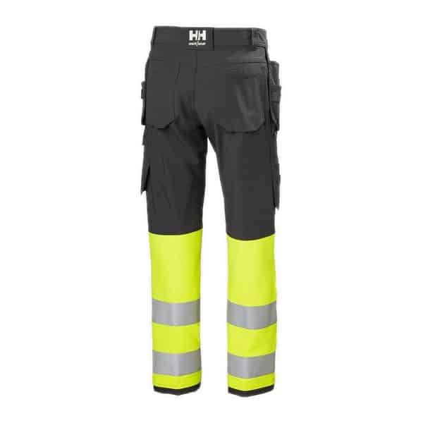 Pantalon de construction haute visibilité Alna 4X Classe 1 Helly Hansen – Image 4