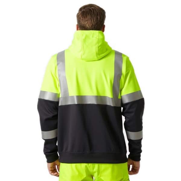 Sweat à capuche zippé haute visibilité Addvis Classe 1 Helly Hansen – Image 6