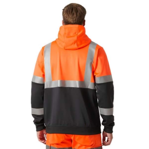 Sweat à capuche zippé haute visibilité Addvis Classe 1 Helly Hansen – Image 18
