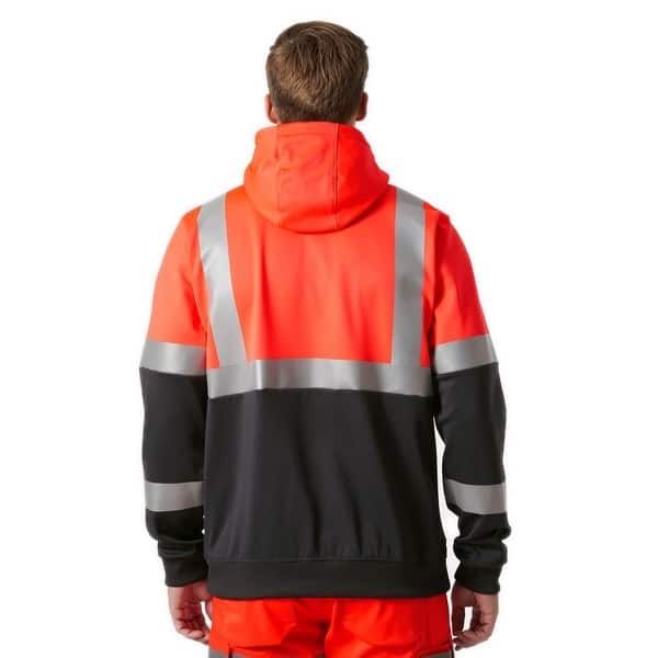 Sweat à capuche zippé haute visibilité Addvis Classe 1 Helly Hansen – Image 17