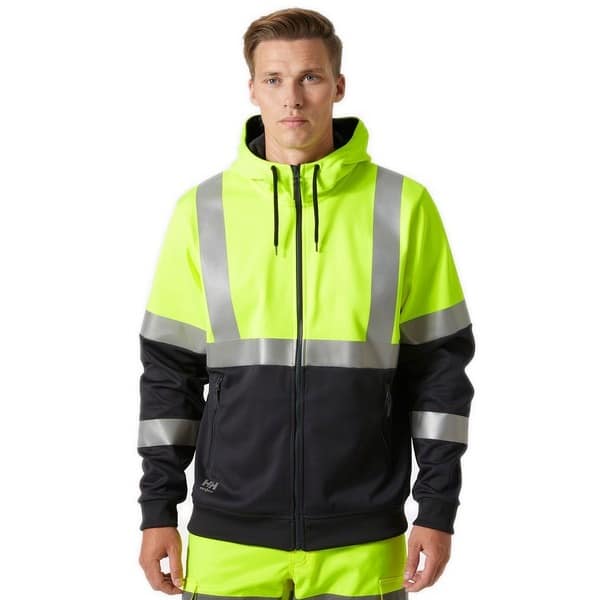 Sweat à capuche zippé haute visibilité Addvis Classe 1 Helly Hansen – Image 16