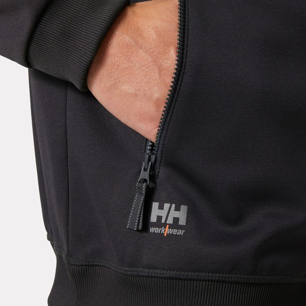 Sweat à capuche zippé haute visibilité Addvis Classe 1 Helly Hansen – Image 10