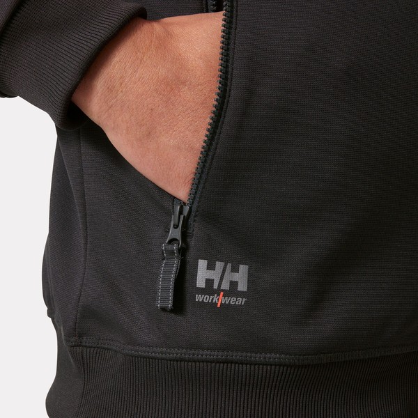 Sweat à capuche zippé haute visibilité Addvis Classe 1 Helly Hansen – Image 8