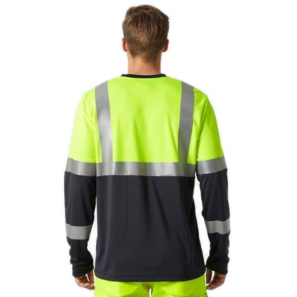 T-shirt à manches longues de travail haute visibilité Addvis Classe 1 Helly Hansen – Image 7