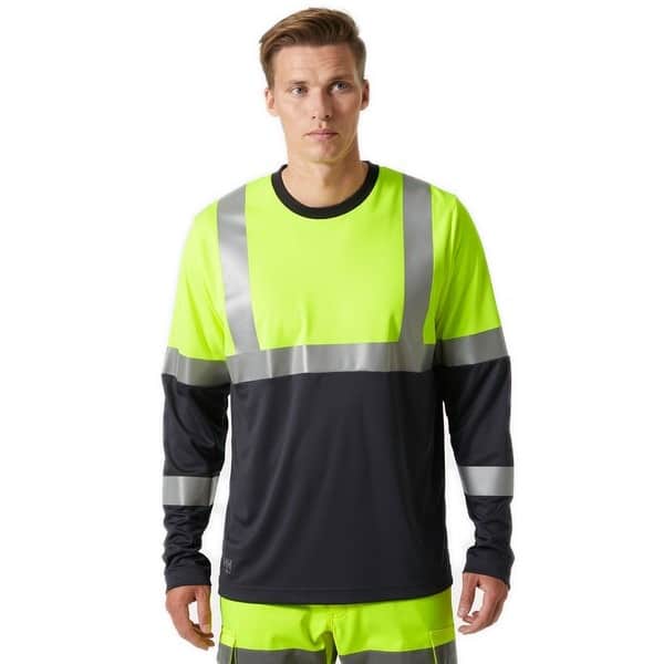 T-shirt à manches longues de travail haute visibilité Addvis Classe 1 Helly Hansen – Image 5