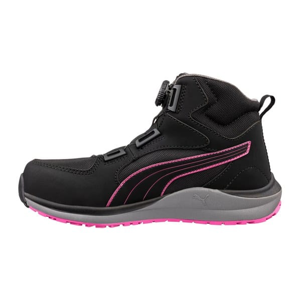 Chaussures de sécurité montantes femme Aspire Disc S3S ESD Puma Safety Vue de côté gauche