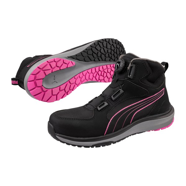 Chaussures de sécurité montantes femme Aspire Disc S3S ESD Puma Safety Vue de la paire