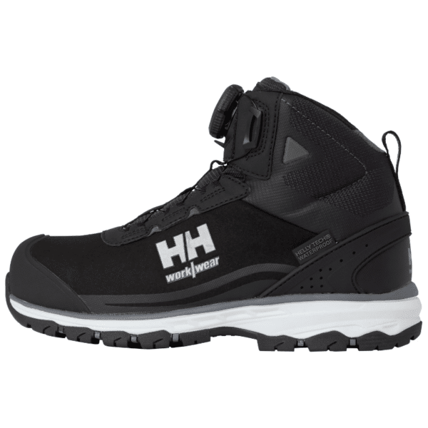 Baskets de sécurité montantes Luna 2 BOA S3 HT Helly Hansen vue du coté noir