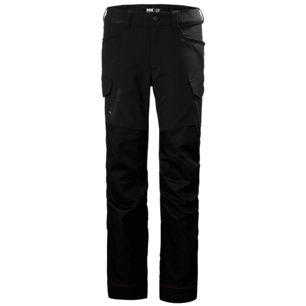 Pantalon de travail femme W Luna BRZ Cargo Helly Hansen vue de face noir