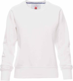 Sweat-shirt Mistral + Lady Payper vue de face blanc