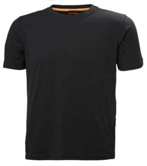 T-shirt de travail Chelsea Evolution Helly Hansen vu de face noir