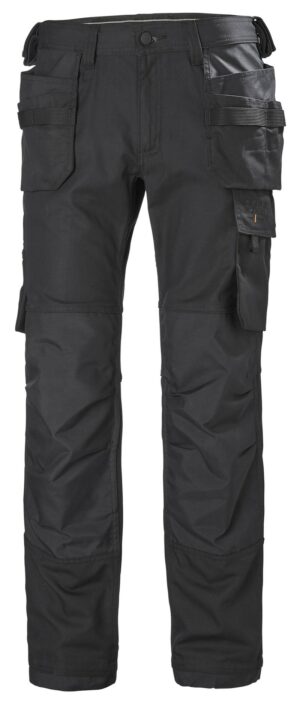 Pantalon de travail Oxford Construction - Helly Hansen vue face noir