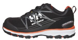 Chaussures de sécurité basses W Luna S3 Helly Hansen vue de coté noir