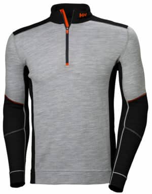 Sous Vêtement Lifa thermique col zippé Merino - Helly Hansen