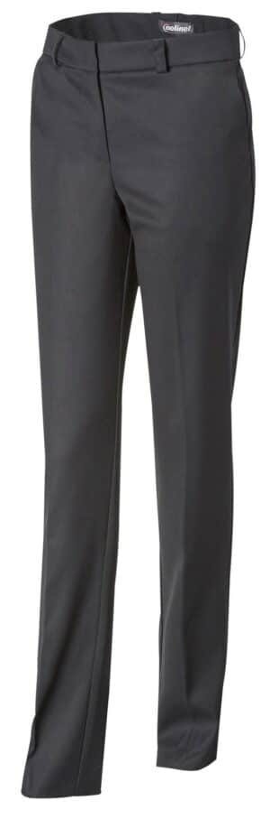 Pantalon de service Femme Youn’z Molinel vue de coté avant gris foncé