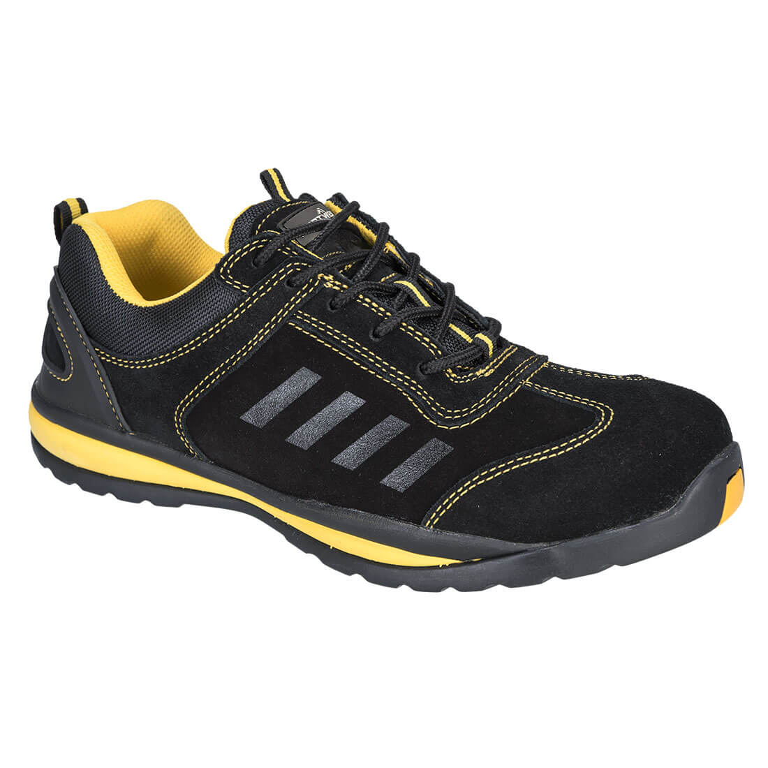 Chaussures de sécurité mixtes trainer lusum S1P Portwest noir : jaune