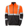 ORANGE FLUO / ÉBÈNE