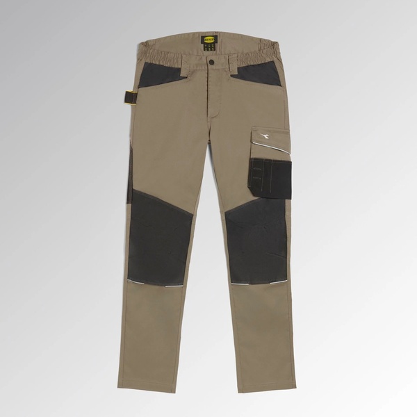 Pantalon de travail Rock Stretch Performance 2.0 Diadora Marron Vue de face