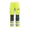 BLEU MARINE / JAUNE FLUO