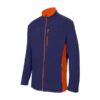 BLEU MARINE / ORANGE