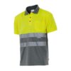JAUNE FLUO / GRIS