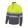 JAUNE FLUO / GRIS