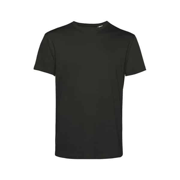 T-shirt de travail homme col rond Inspire E150 B&C noir vue de face