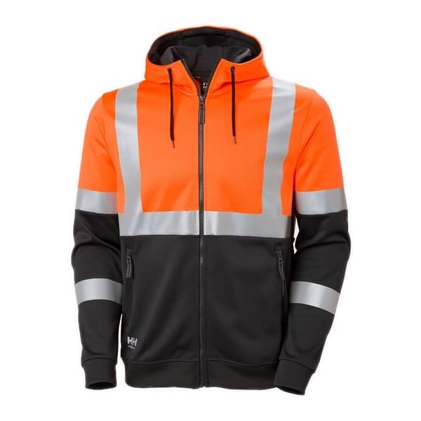 Sweat à capuche zippé haute visibilité Addvis Classe 1 Helly Hansen