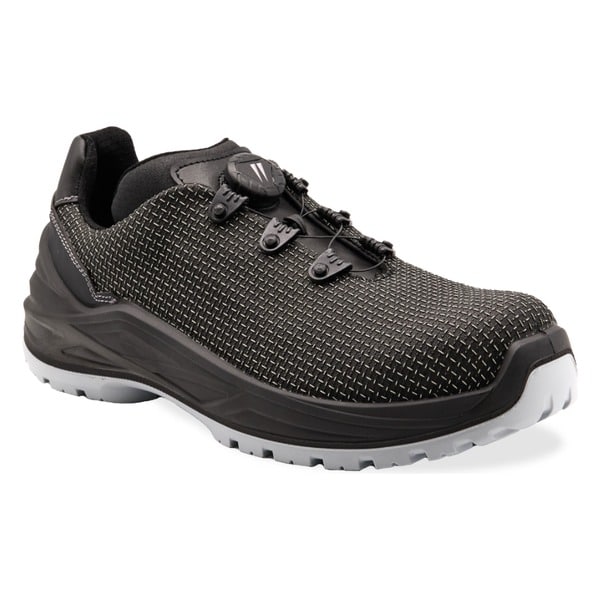 Chaussures de sécurité basses Boost S3S Gaston Mille NOIR-GRIS
