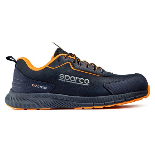 Chaussures de sécurité basses Traction Sakon S3S ESD Sparco Vue de côté droit