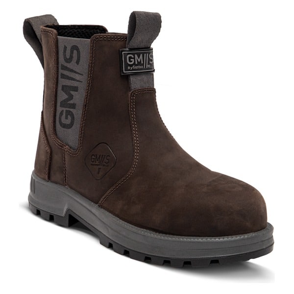 Chaussures de sécurité montantes Dealer S3 Gaston Mille MARRON